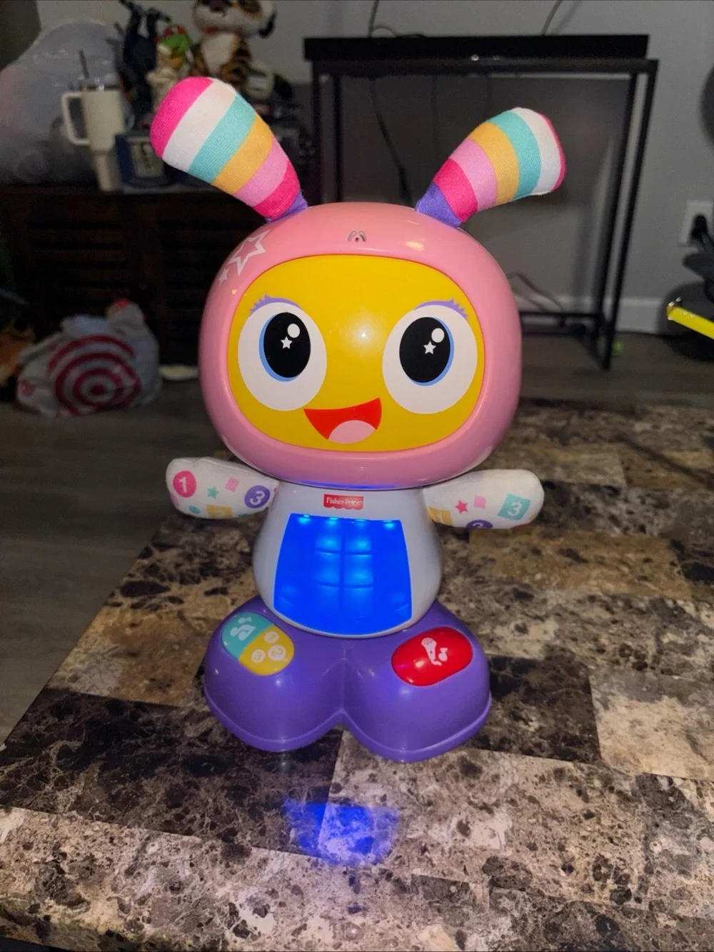 Fisher-Price Pink, Purple & Yellow Musical Learning Buddy